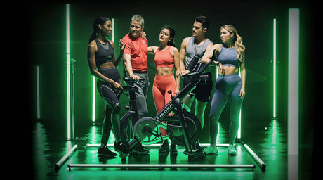 Energym RE:GEN Smart Fitness Bike: Power Your Workout & Charge Devices