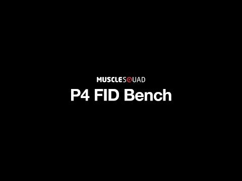 |MuscleSquad Phase 4 FID Utility Weight Bench|