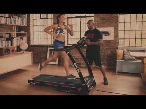 |UPGRADED Reebok GT40z Folding Treadmill|