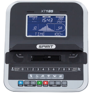 |SpiritFitnessXT185FoldingTreadmillConsole|