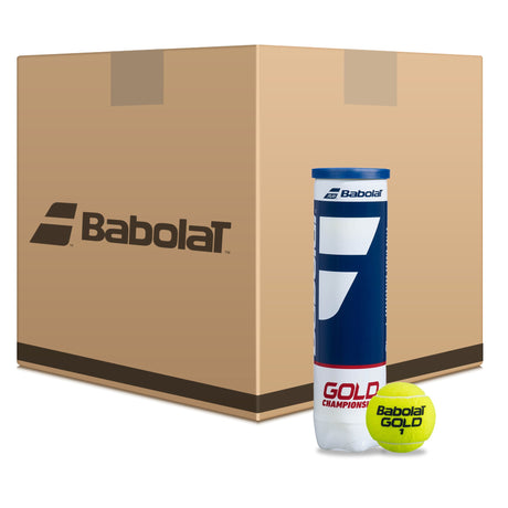 |BabolatGoldChampionshipTennis Balls12Dozen|