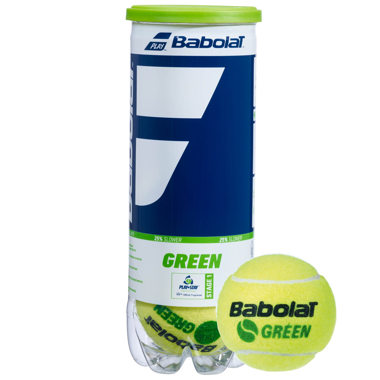 |BabolatInitiationGreen3BTMiniTennisBalls|