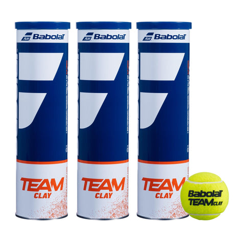 |BabolatTeamClayTennisBalls1Dozen|