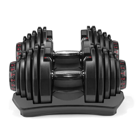 |Bowflex SelectTech 1090i Adjustable Dumbbell Set - Side|