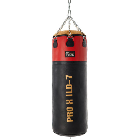 |Carbon Claw PRO X ILD-7 4ft Heavy 65kg Leather Punch Bag - Back|