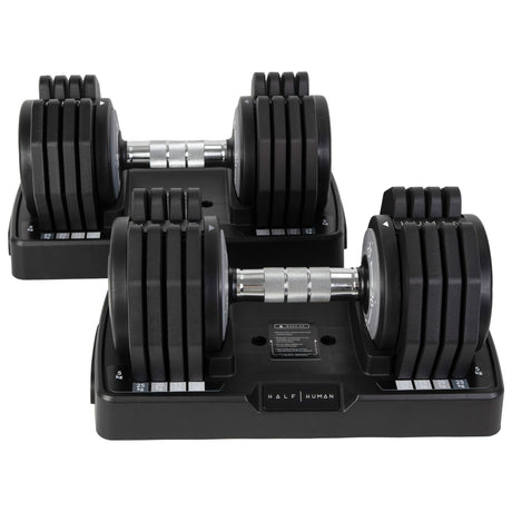 |HalfHuman25kgAdjustableDumbbellSet|