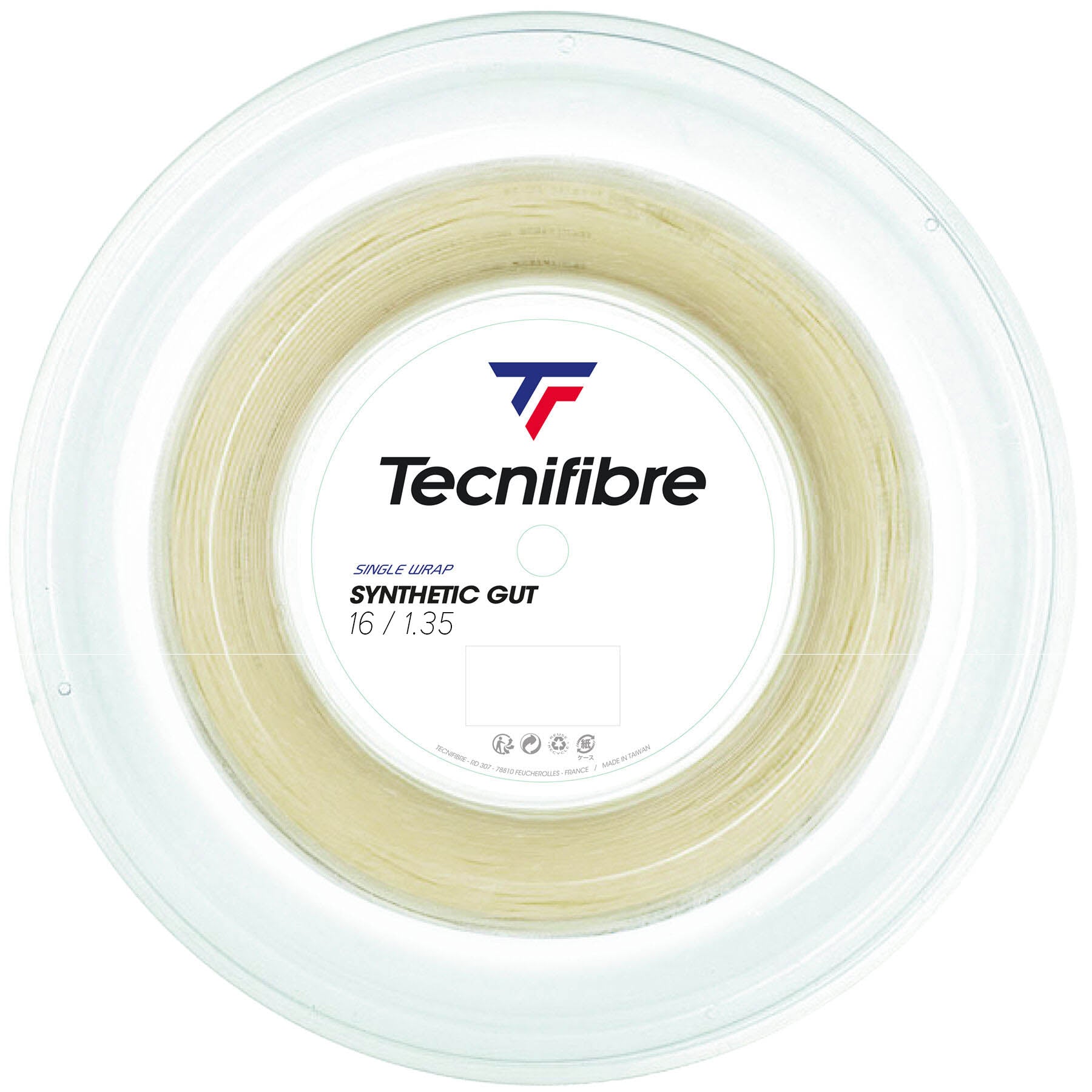 Tecnifibre Synthetic Gut Tennis String - 200m Reel – Sweatband