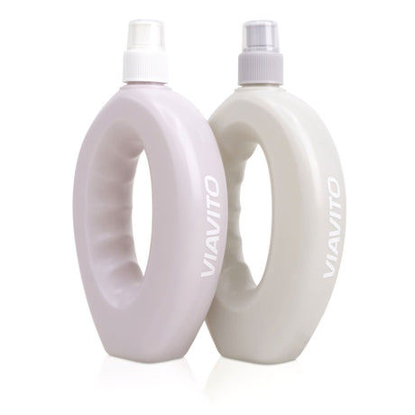 |Viavito 500ml Running Water Bottles - Set of 2 - Front - Alt view|