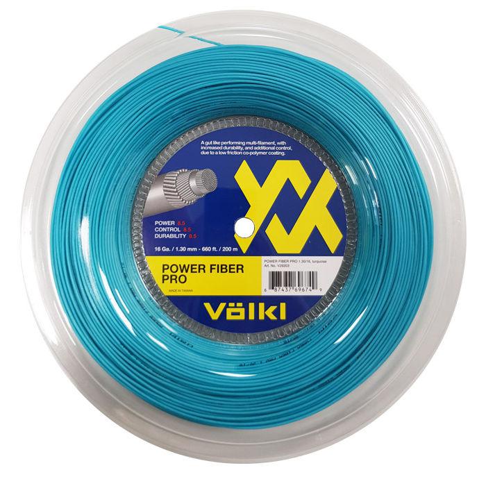 Volkl Power Fiber Pro Tennis String - 200m Reel – Sweatband