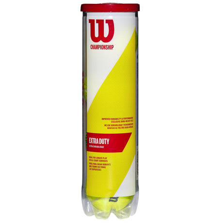 |Wilson Championship Tennis Balls - Tube of 4|